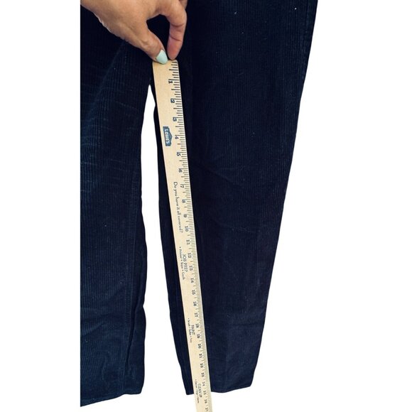 Empyre Tori 90s Corduroy Skate Pants Women's 5 Straight Leg Black 100% cotton - Picture 6 of 9